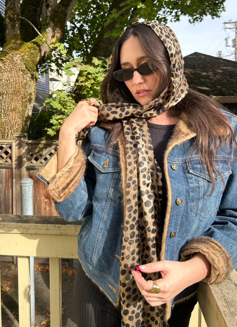 Leopard Scarf