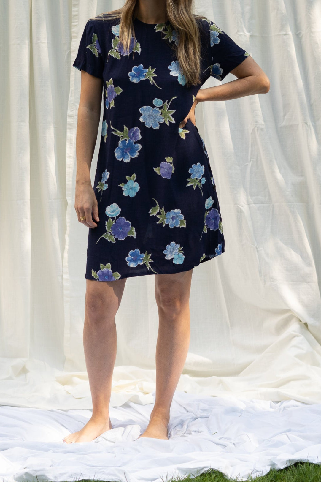 Floral Shift Dress