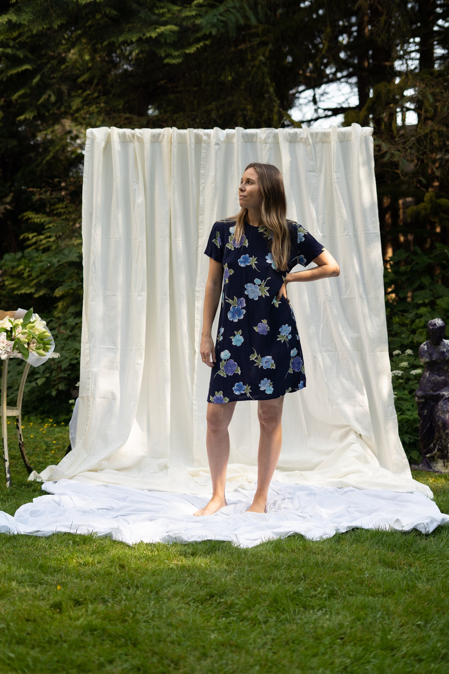 Floral Shift Dress