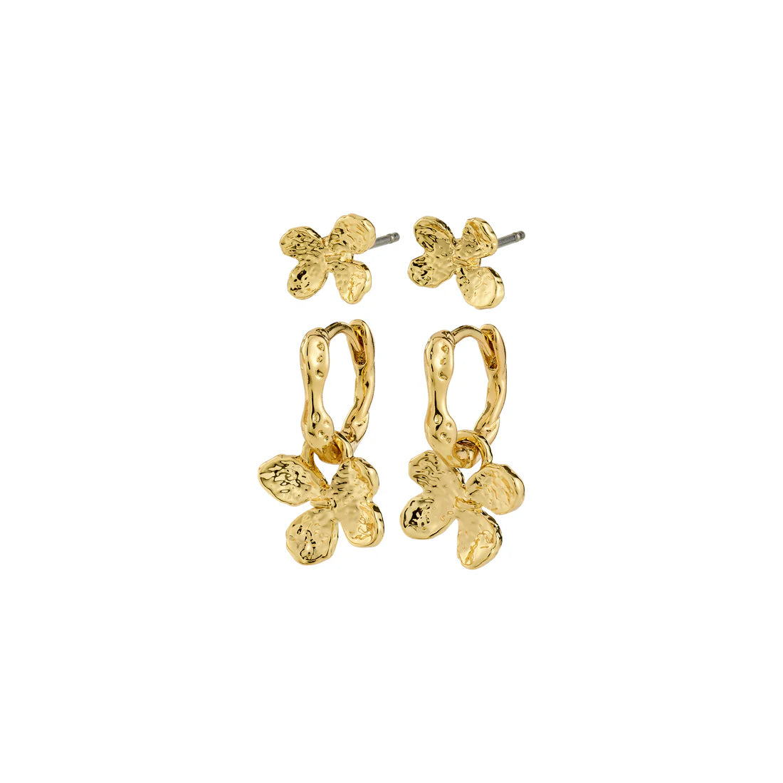 Ajani Earrings 2 in 1 - Gold