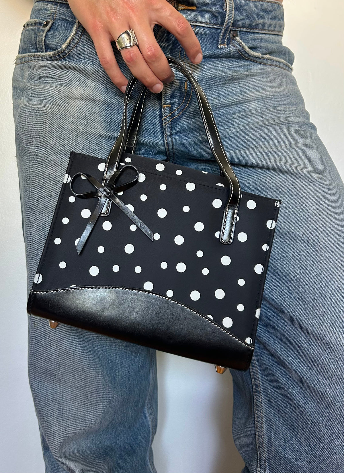 Polka Dot Handbag