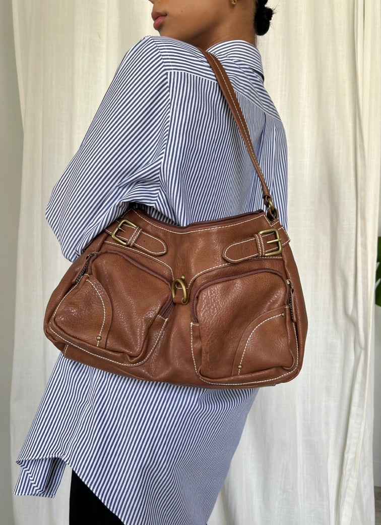 Brown Shoulder Bag