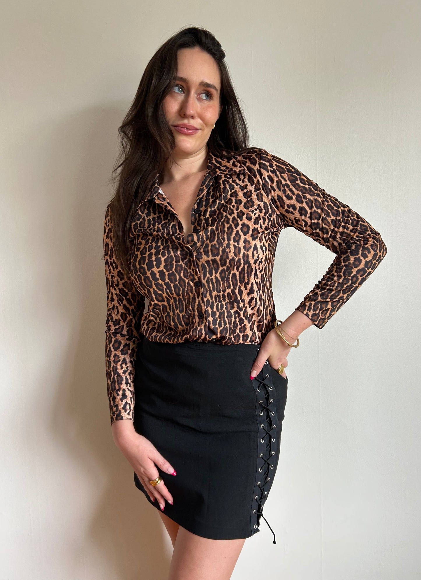 Leopard Blouse