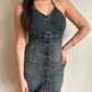 Denim Halter Dress