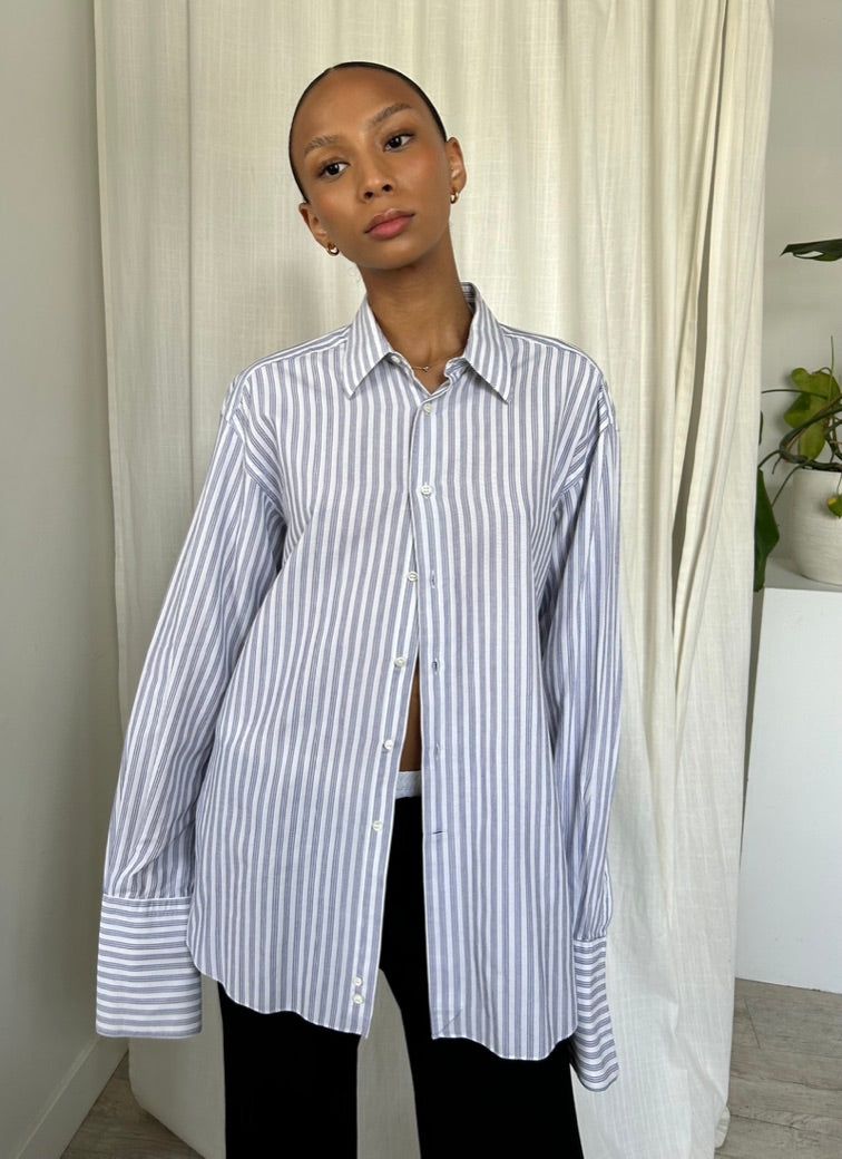 Striped Button Up