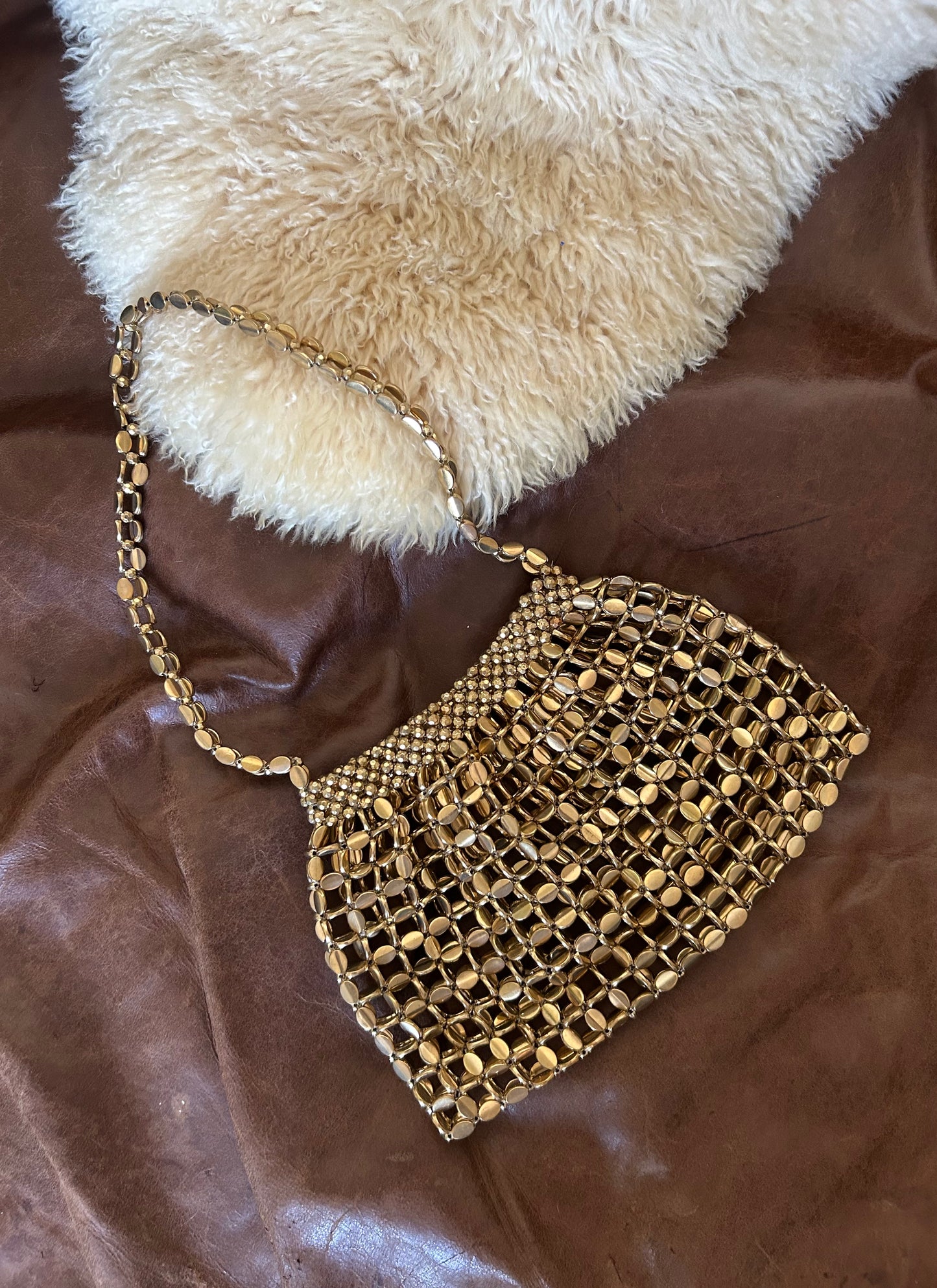 Gold Link Bag