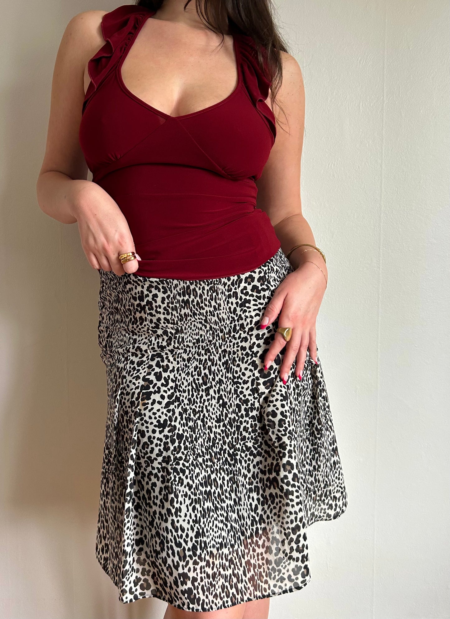Leopard Skirt