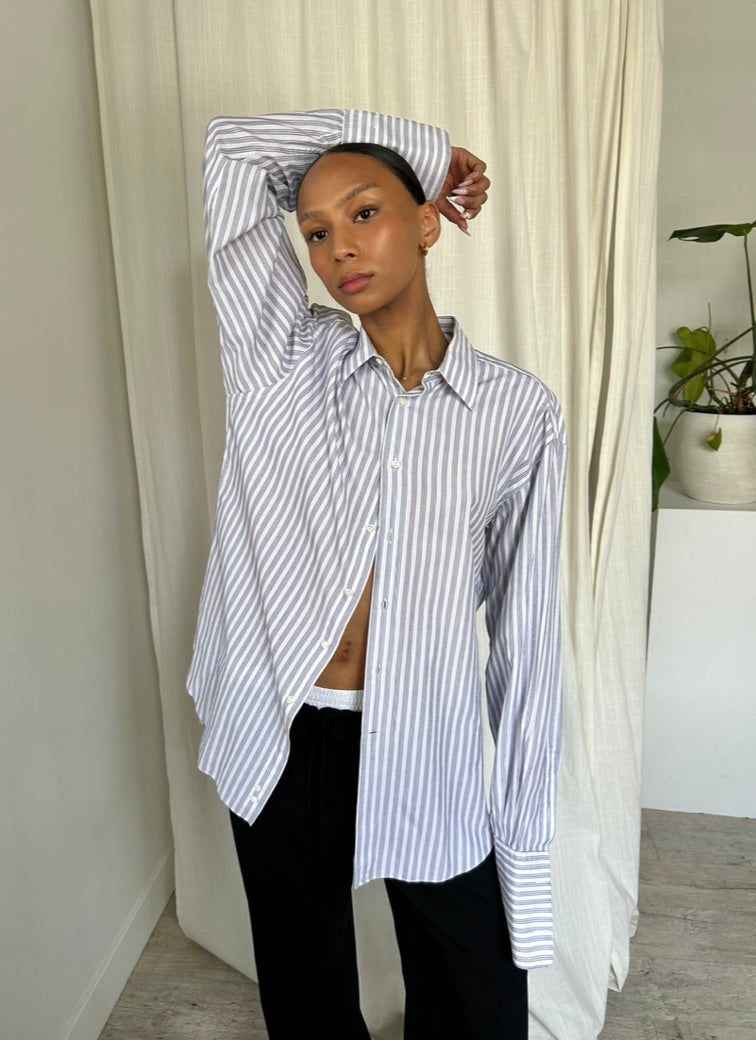 Striped Button Up