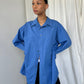 Blue Button Up