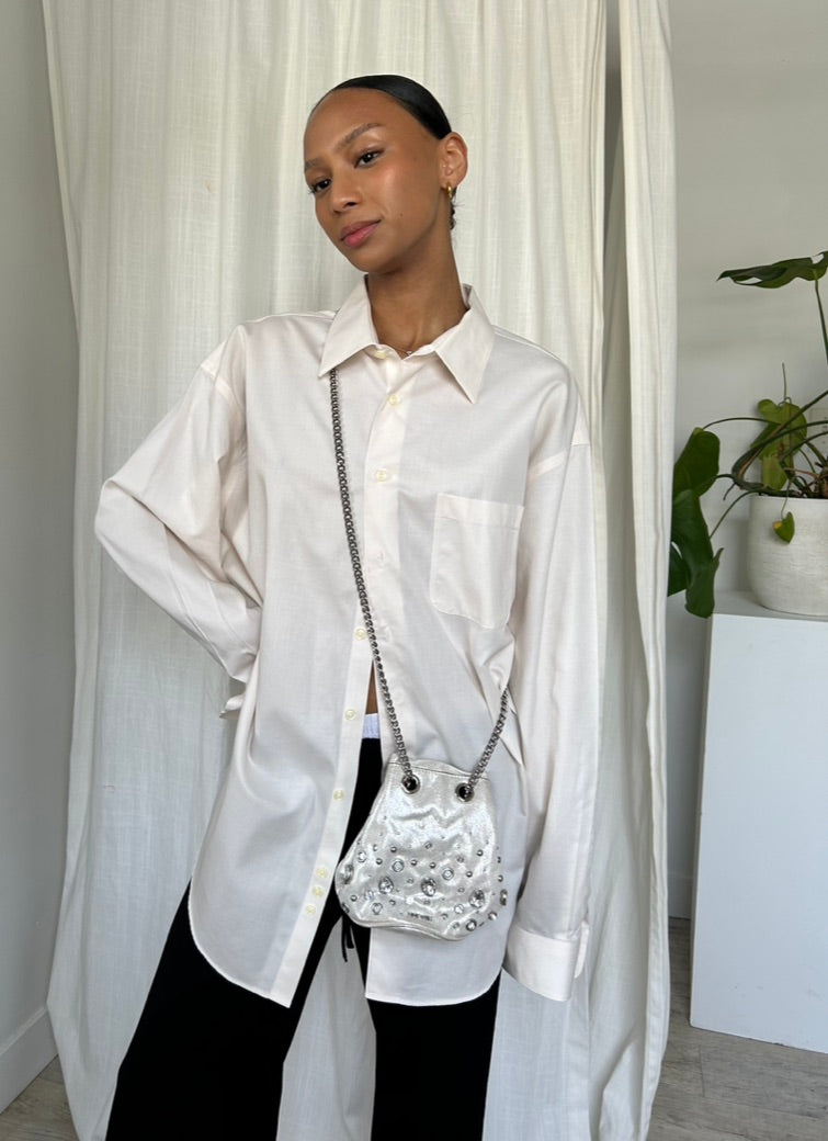 Rhinestone Bucket Purse
