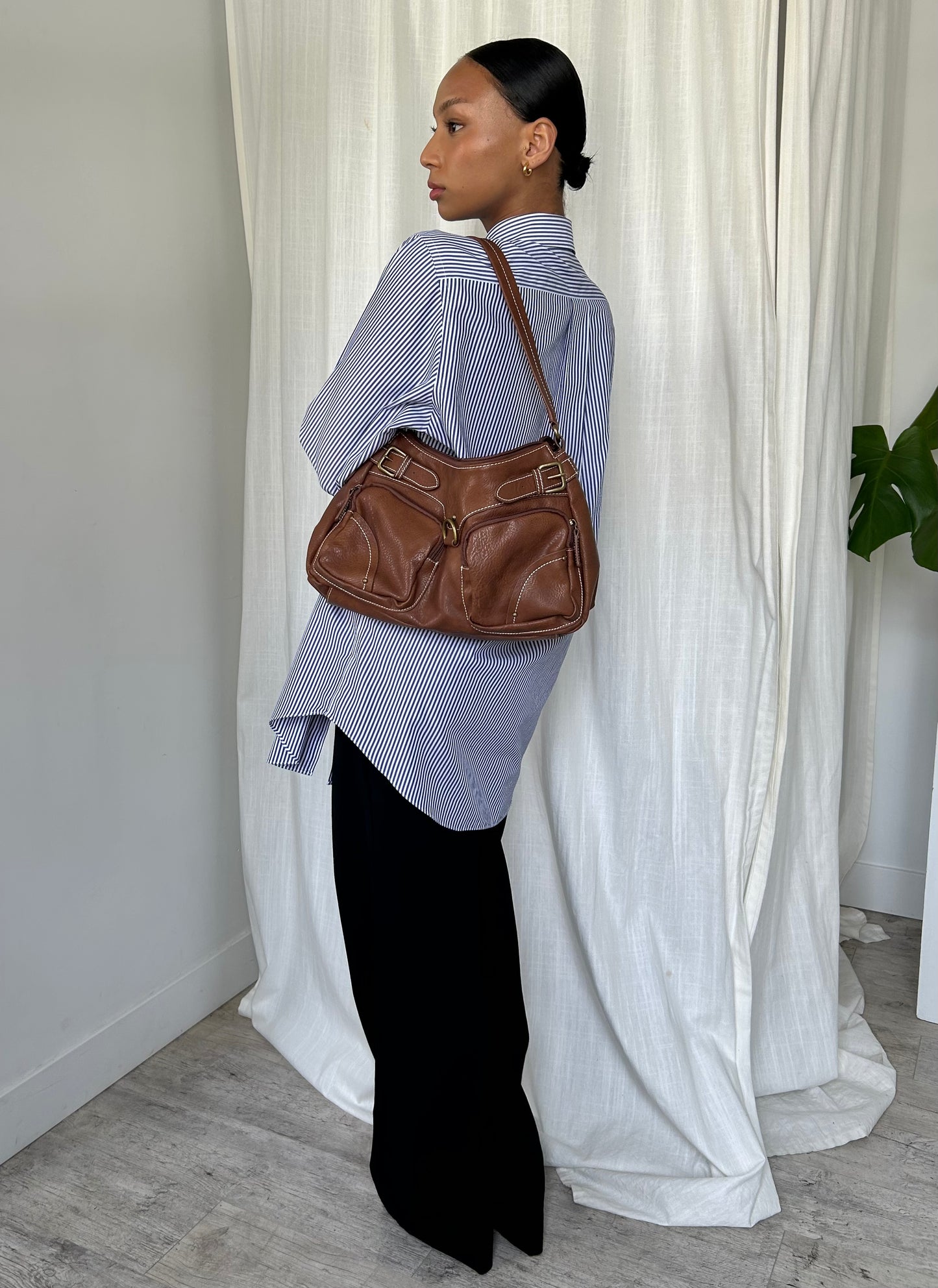 Brown Shoulder Bag