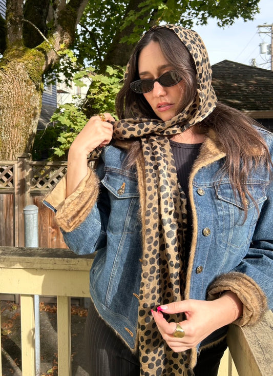 Leopard Scarf