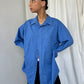 Blue Button Up