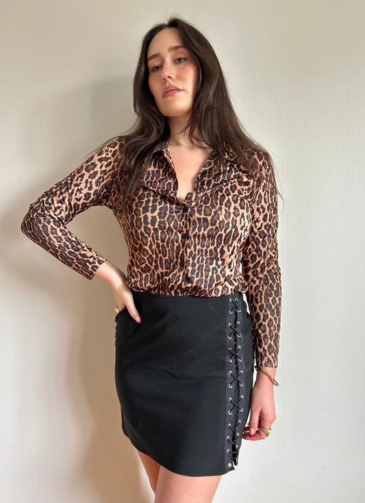Leopard Blouse