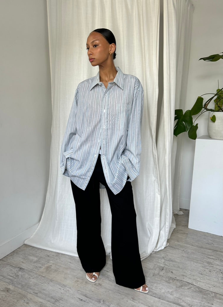 Striped Button Up