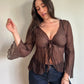 Tie Up Blouse