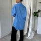 Blue Button Up