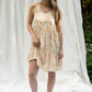 Mini Yellow Floral Dress