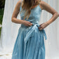 Blue Wrap Dress