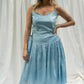Blue Wrap Dress