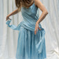 Blue Wrap Dress