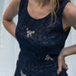 Double Layer Floral Mini