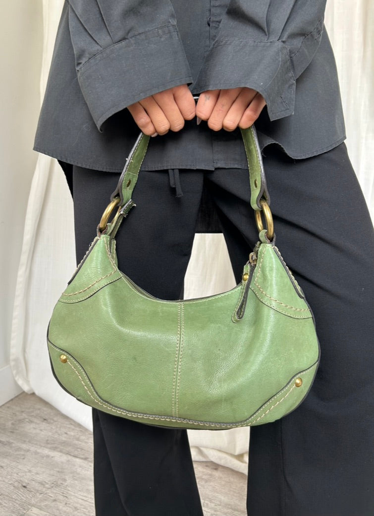 Green Shoulder Bag