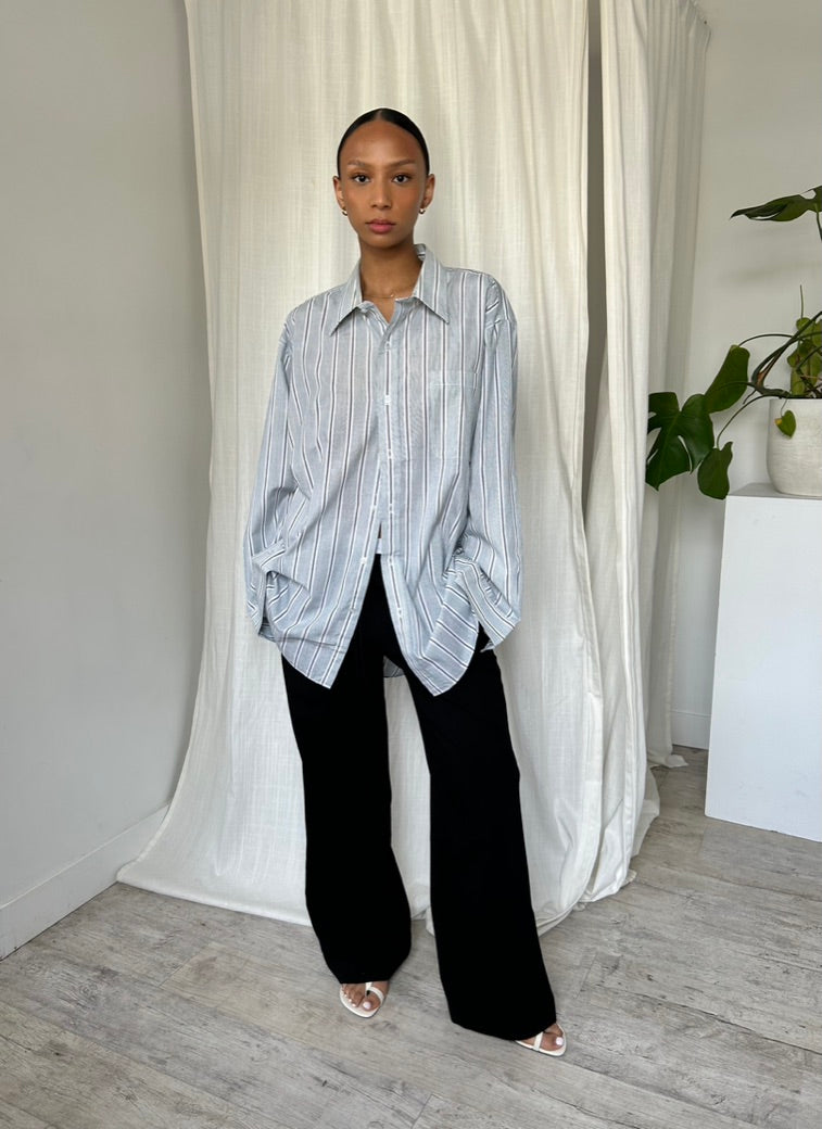 Striped Button Up