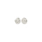Spiral Stud Silver