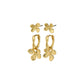 Ajani Earrings 2 in 1 - Gold