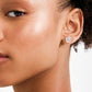 Spiral Stud Silver