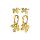 Ajani Earrings 2 in 1 - Gold