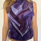 Crinkled Purple Tank
