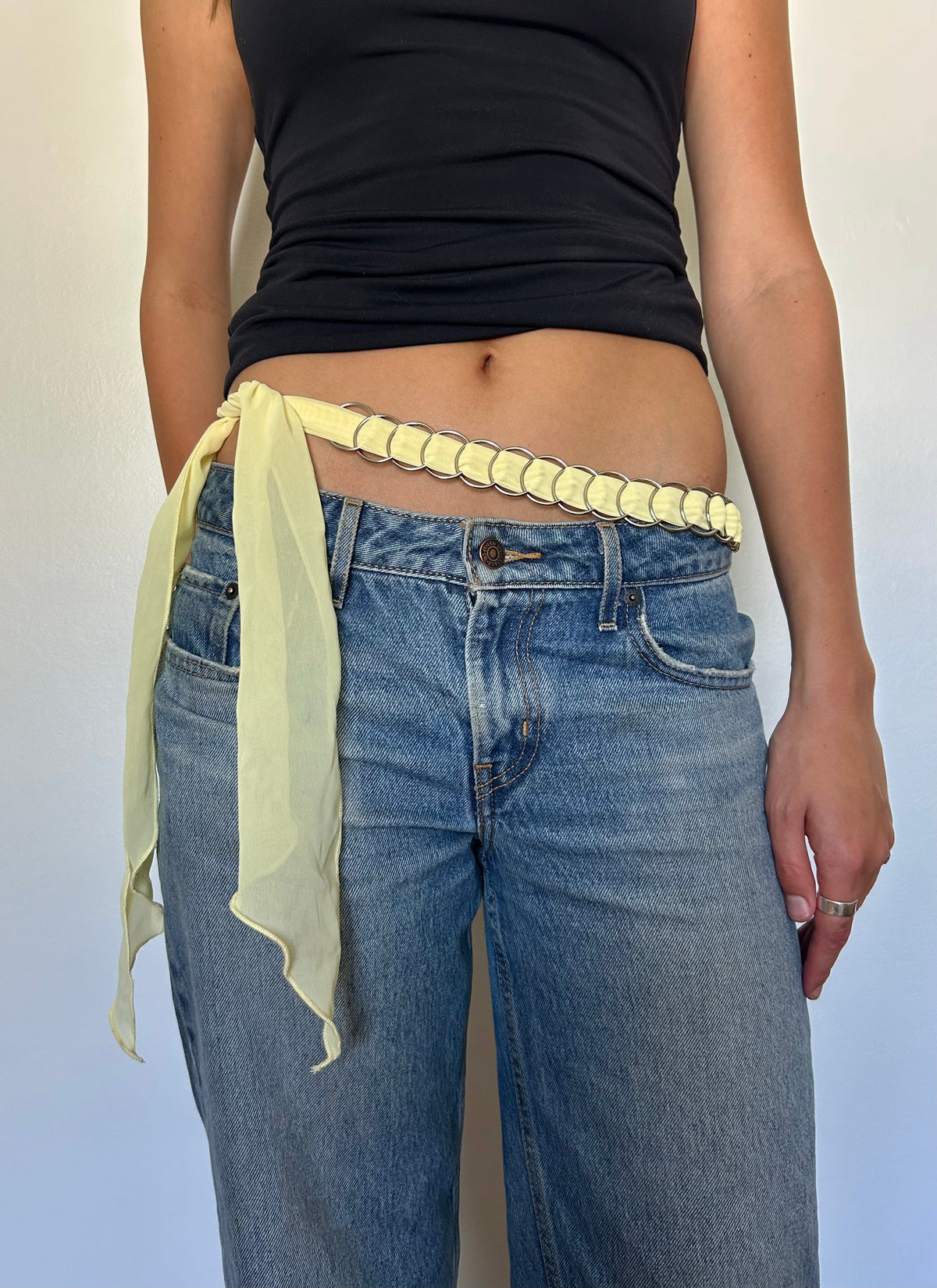Ribbon Chain Belt