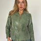 Green Leather Jacket