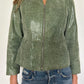 Green Leather Jacket