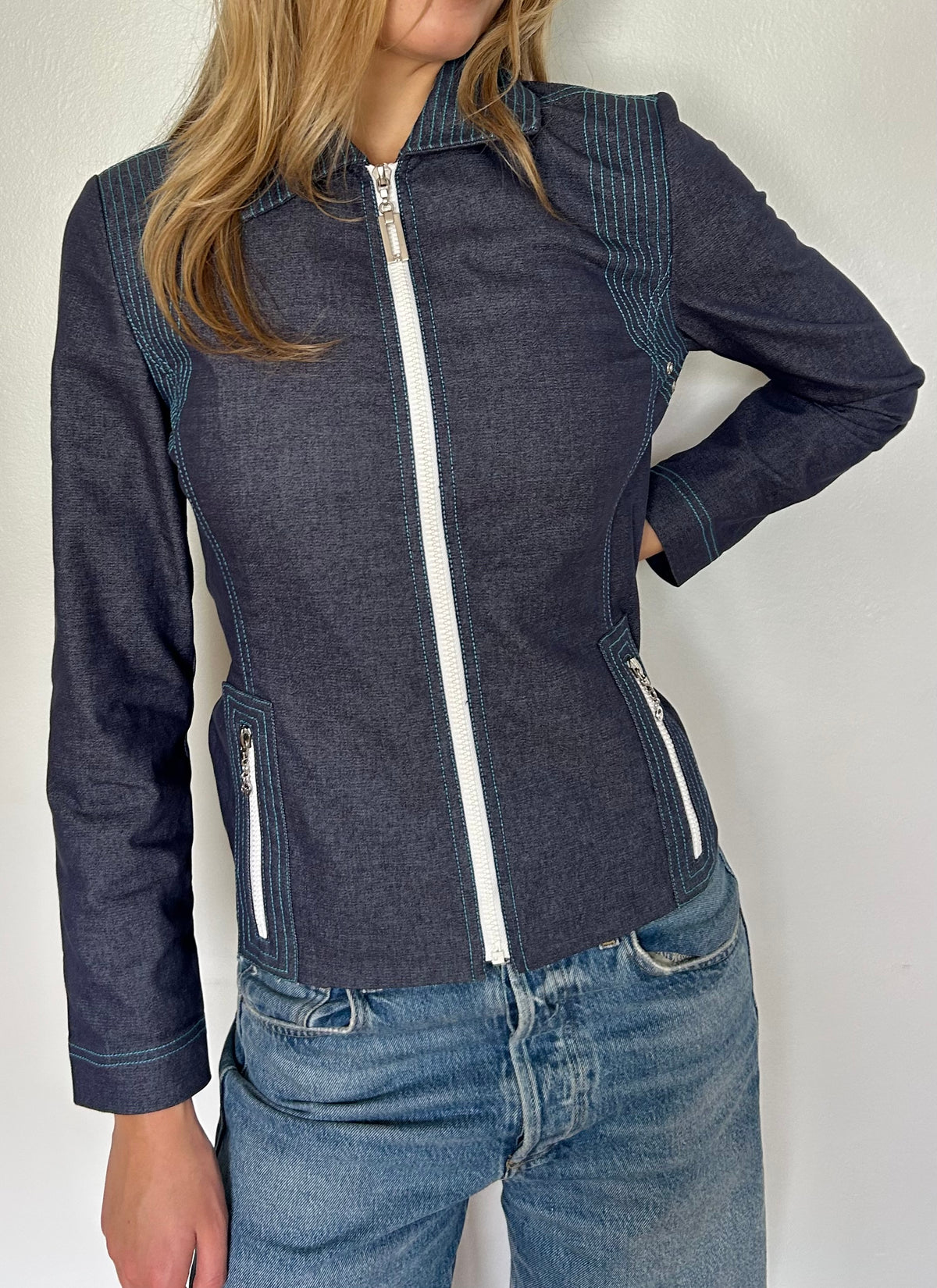 St. John Zipper Jacket