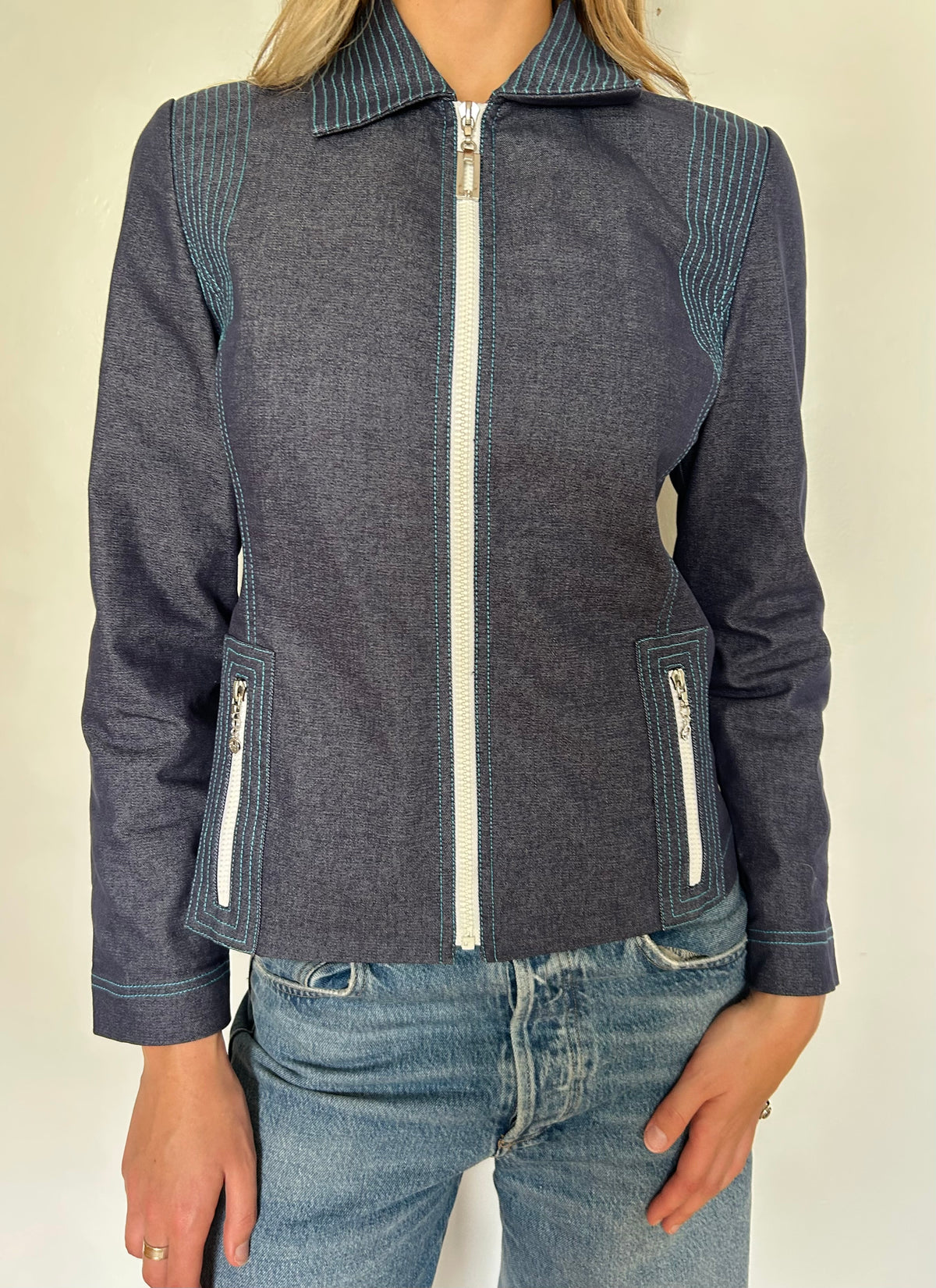 St. John Zipper Jacket