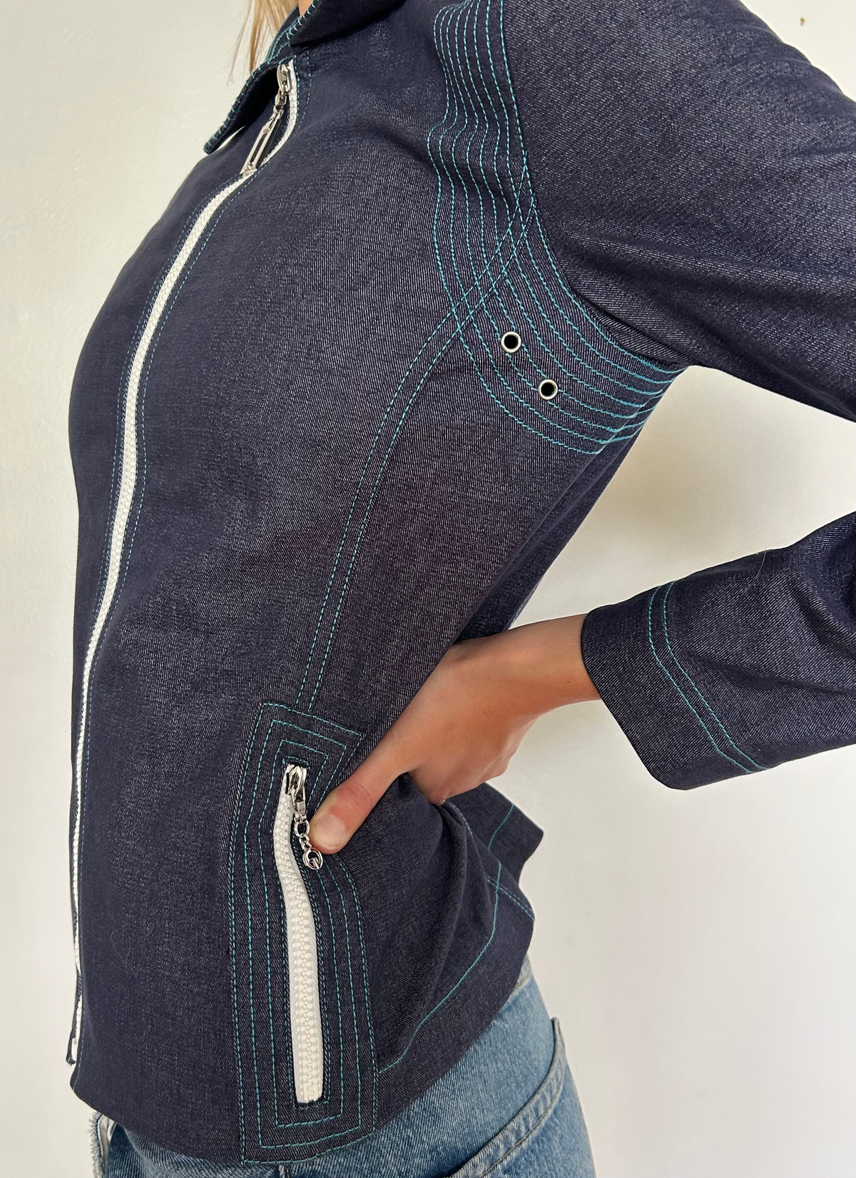 St. John Zipper Jacket