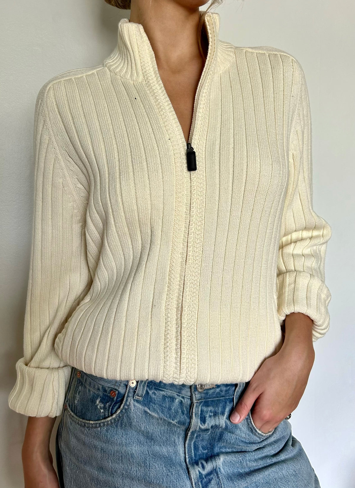 Cream Knit