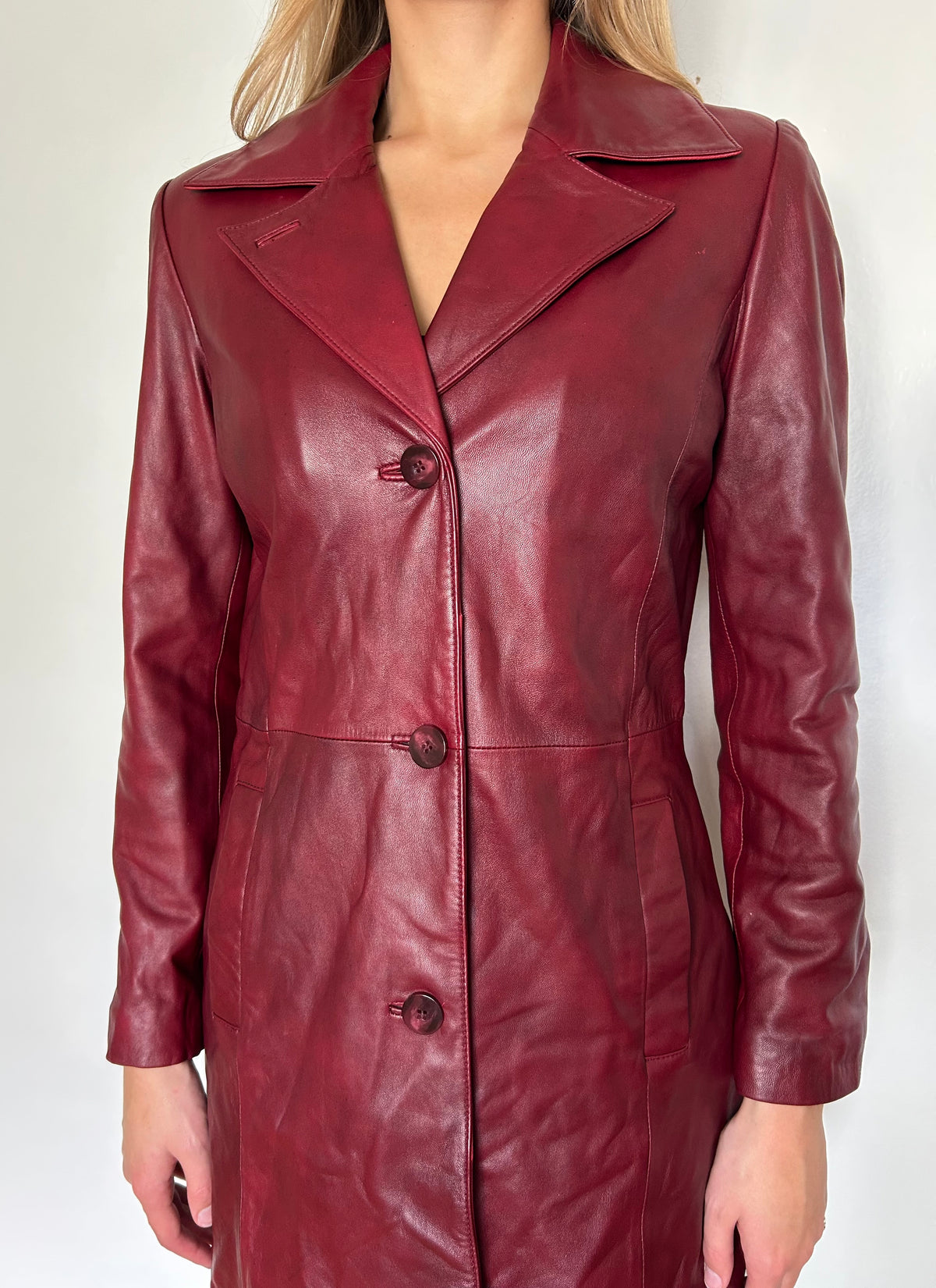 Merlot Leather Jacket
