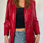 Red Leather Jacket