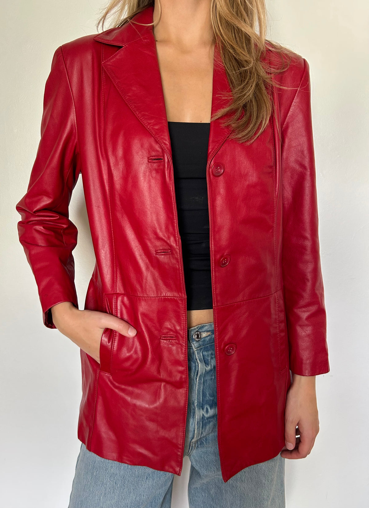 Red Leather Jacket