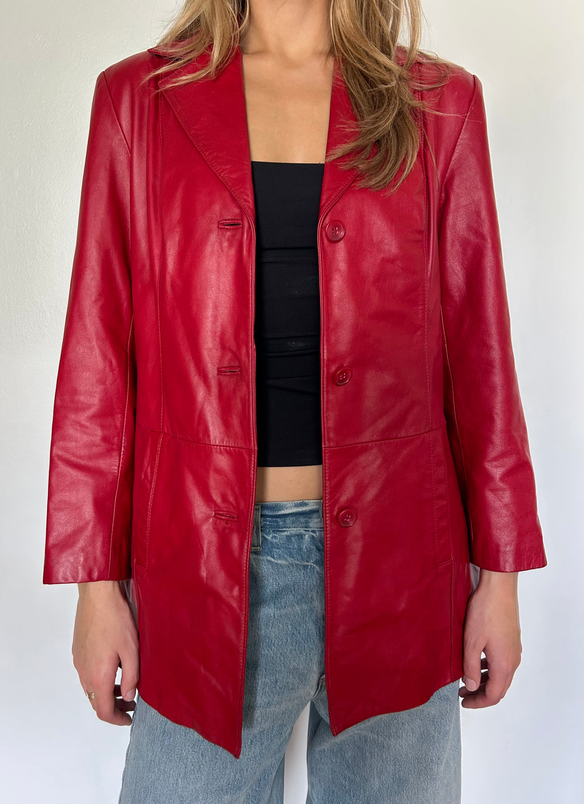 Red Leather Jacket
