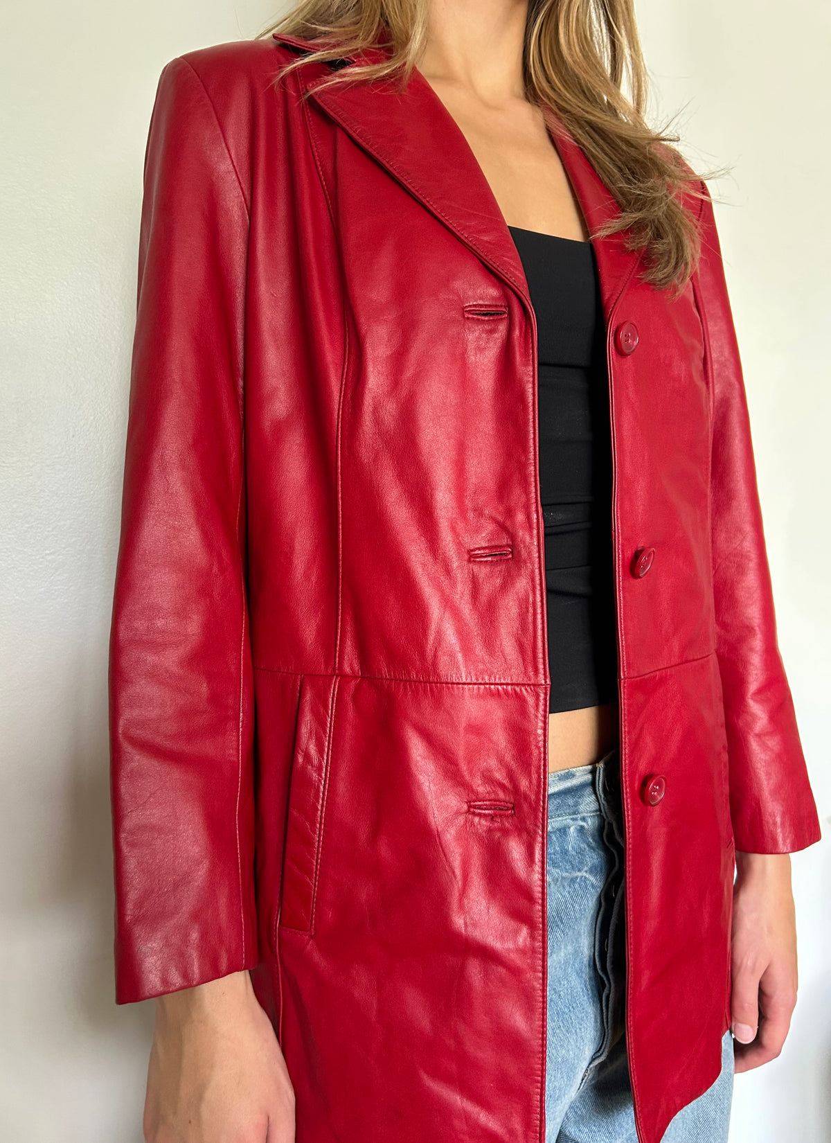 Red Leather Jacket