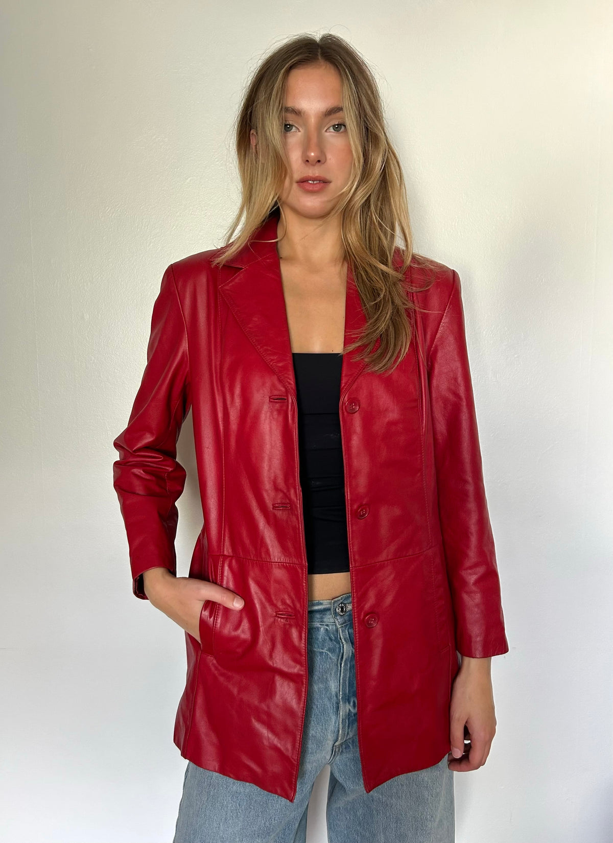 Red Leather Jacket