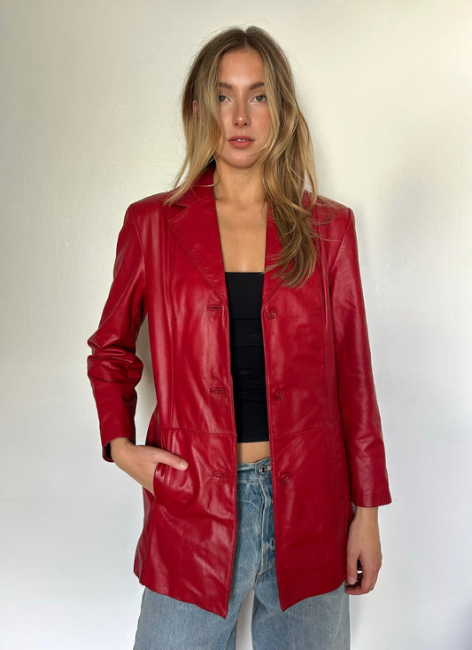 Red Leather Jacket
